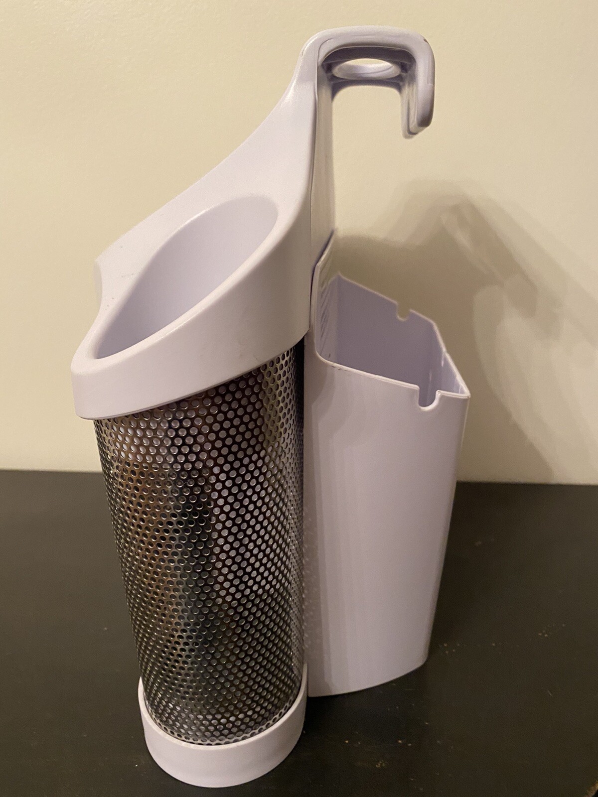 Polder Style Station Curling Iron Hair Dryer Holder Caddy Organizer