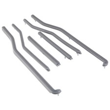 4 LISTS PLATFORM POST SX + DX LI3 GREY LAMBRETTA TV 3 200 1963-1965