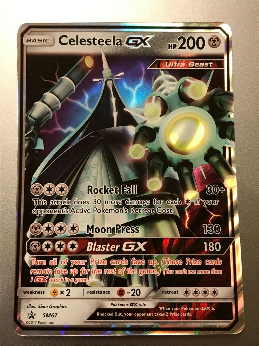 Celesteela GX Promo SM67 Pokemon Sun&Moon NM Ultra Beast | eBay Celesteela GX Promo SM67 Pokemon Sun&Moon NM Ultra Beast | eBay