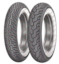 Dunlop D402 White Wall Mt90b16 Front Rear Tire Set Motorcycle Harley-davidson