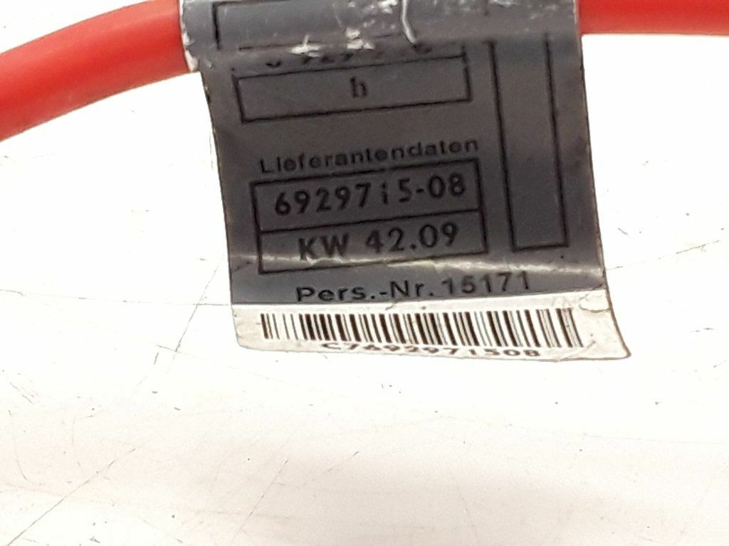 BMW 1 series E87 2009 2.0 Diesel LHD Negative earth cable battery