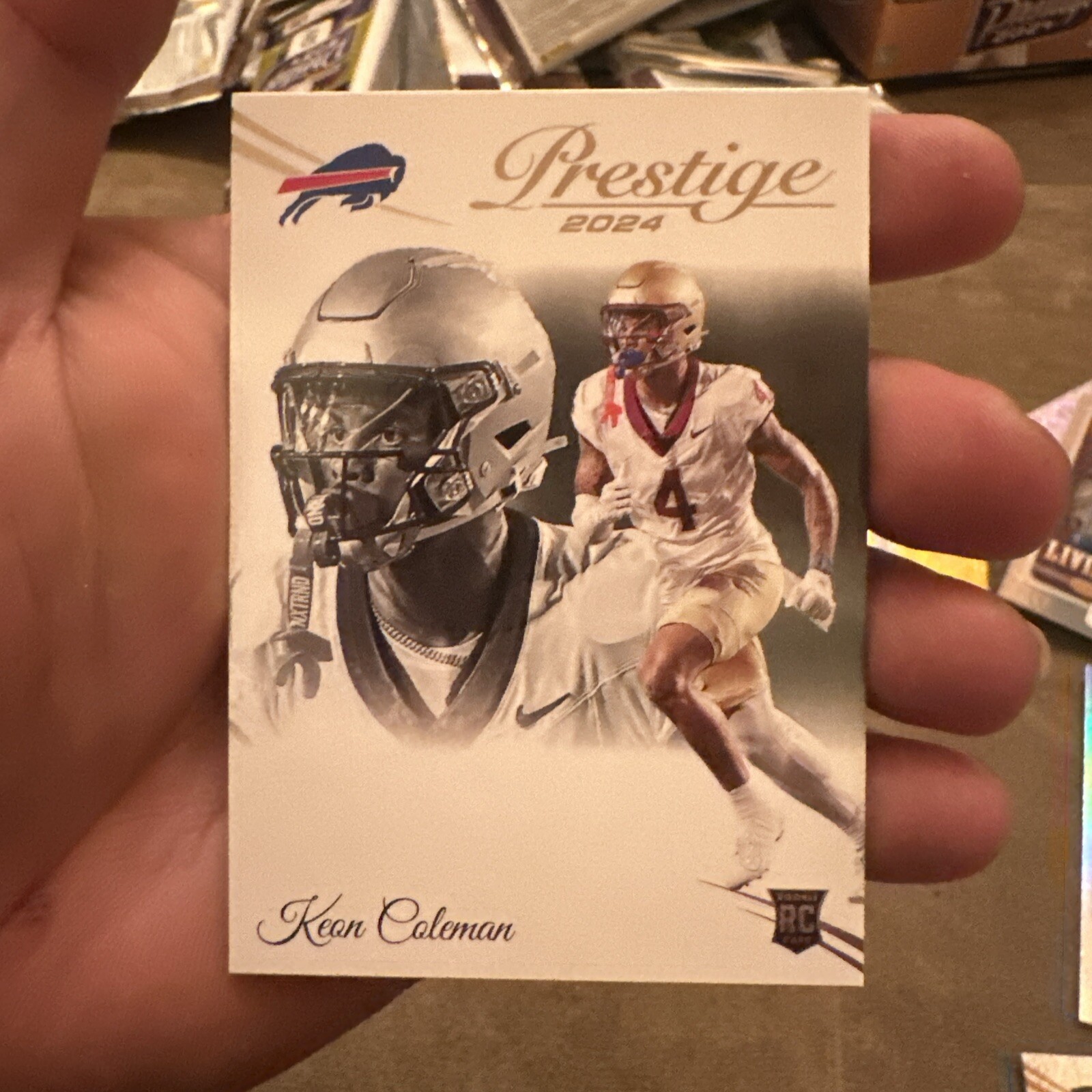 Keon Coleman 2024 Prestige Rookie RC #339 Buffalo Bills🔥🔥