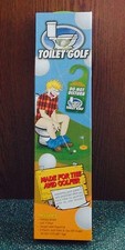 TOILET GOLF GAME -TOY GOLF GAME FOR THE AVID GOLFER GREAT CHRISTMAS GIFT