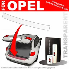 Lackschutzfolie Ladekantenschutz für Opel Zafira A 1999-2005 Transparent