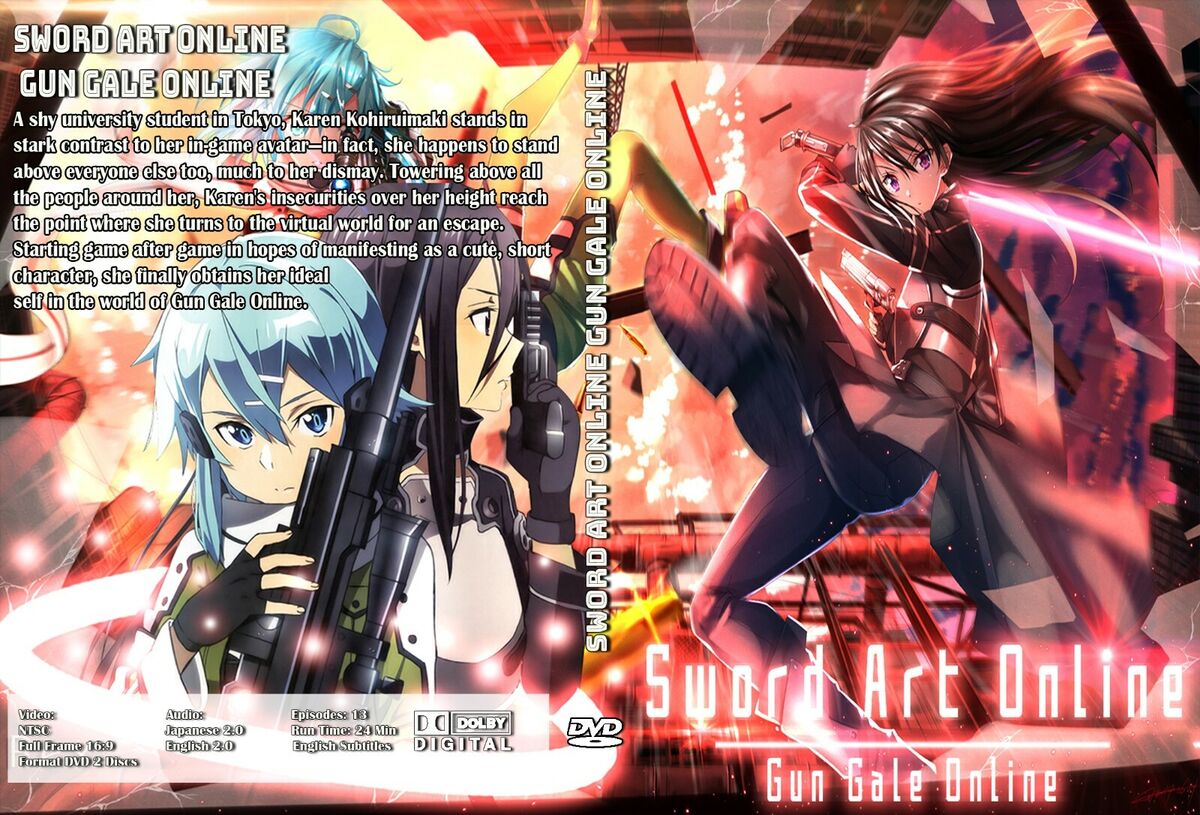 ANIME, SWORD ART ONLINE FULL SAGA, 16 DVD, 89 EPISODES, ENG-AUDIO, 6 BOXES