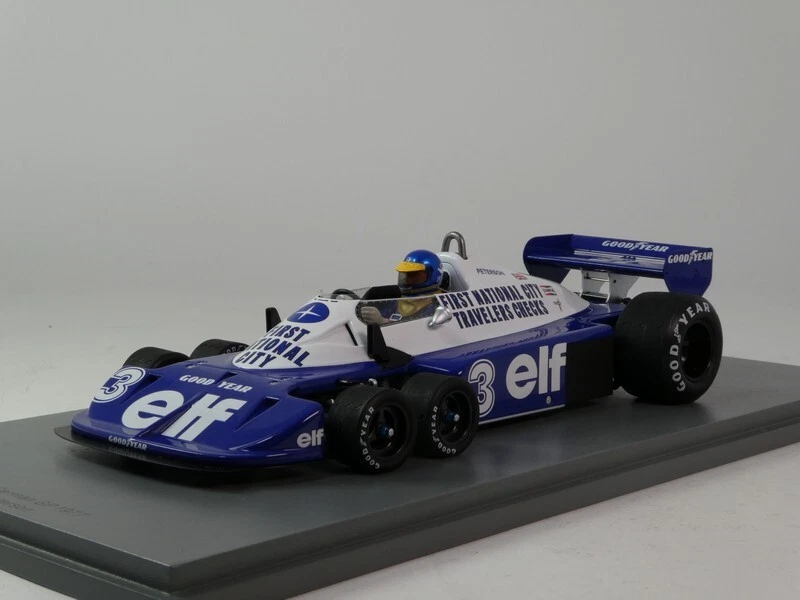 Spark Tyrrell Fncb P34 #3 Ronnie Peterson German Gp 1977 1/18 