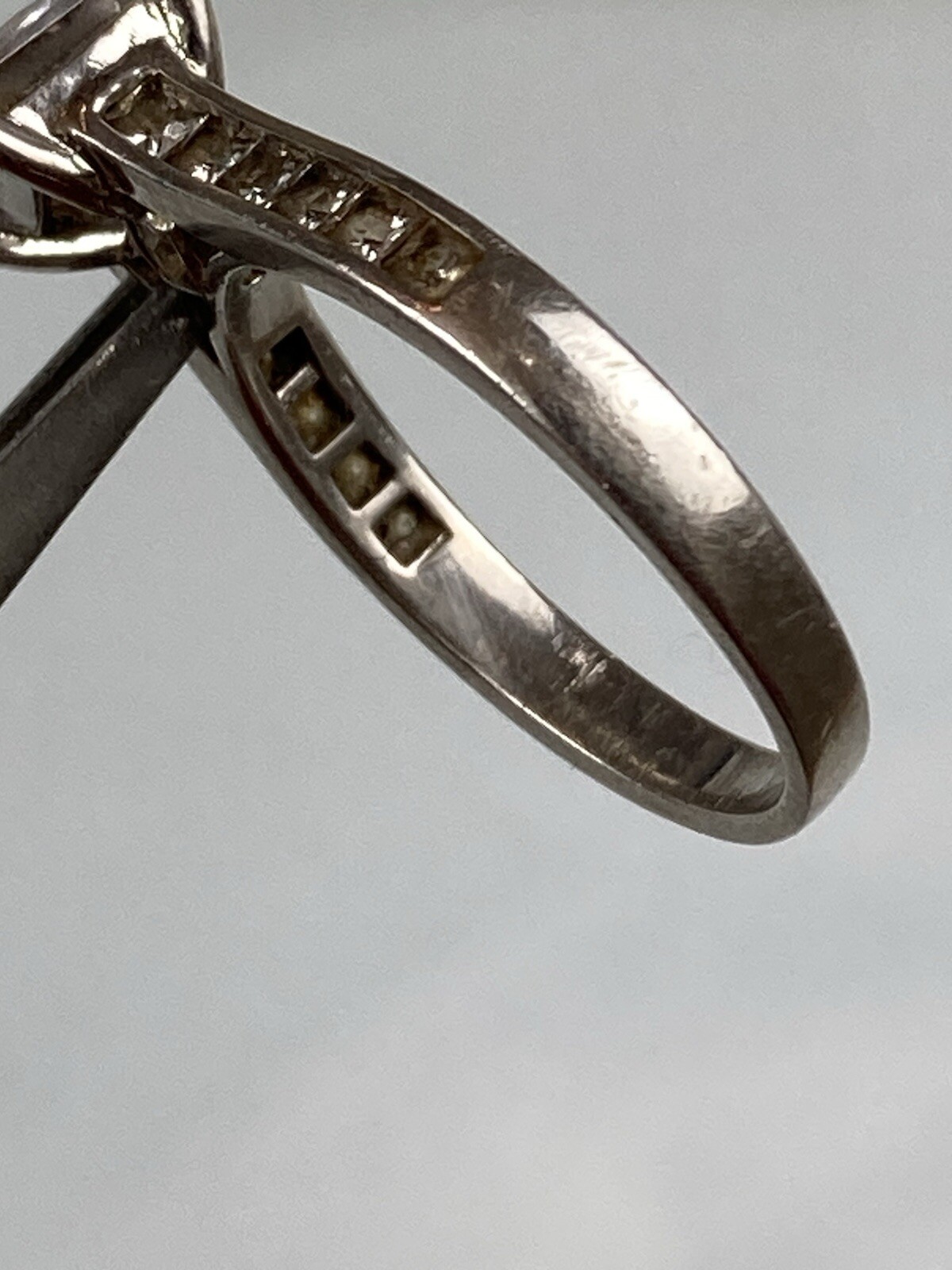 Sterling 925 Solid Silver Iced AAA Statement Ring… - image 10