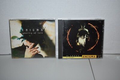 Lot of 2 CDs  by Enigma: Cross of Changes, Gravity of Love