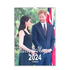 Harry  Megan 2026/27 Personalised Calendar  Choose start month