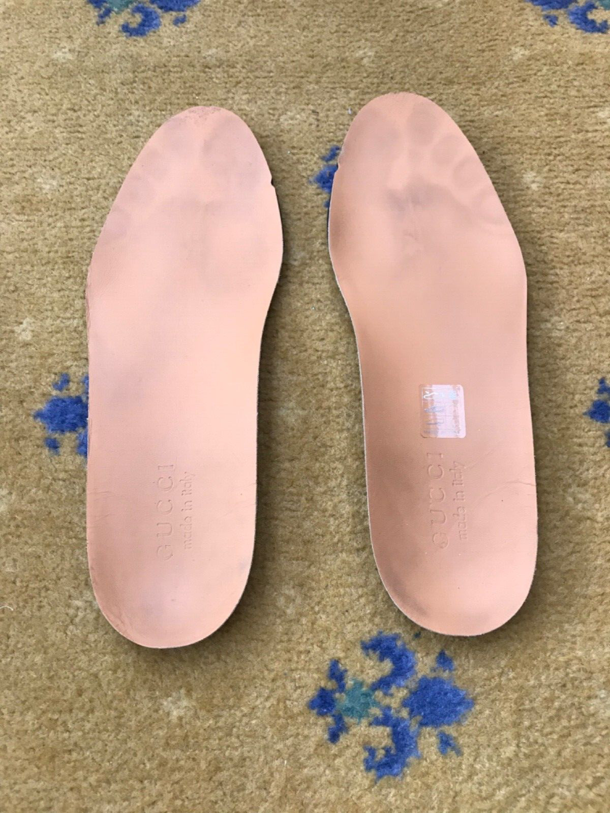 Gucci Trainers Sneaker High Top Shoes Green Olive Fabric UK 5.5 US 6.5 39.5 Mens thumbnail 14