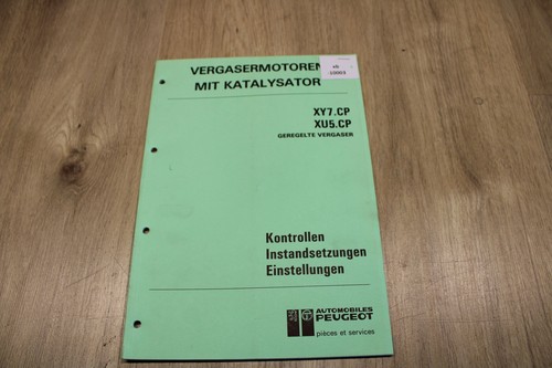 Peugeot  Vergasermotoren Katalysator XY7 XU5   xb10003