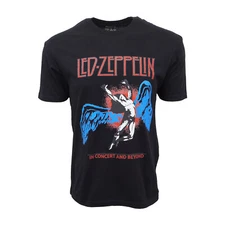 LED ZEPPELIN MENS IN CONCERT AND BEYOND T SHIRT