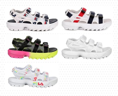 fila 3 strap sandals