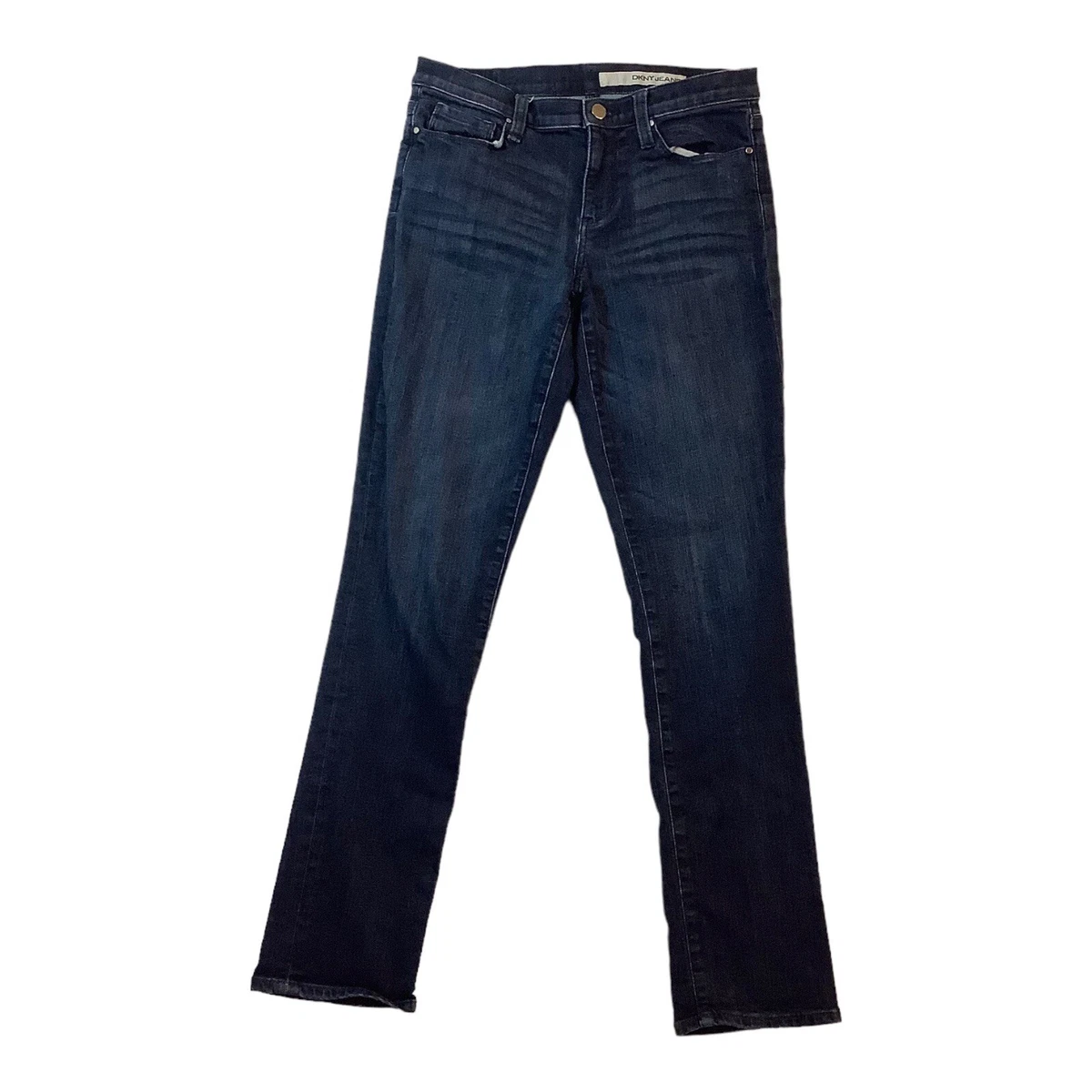 Dkny straight leg clearance jeans