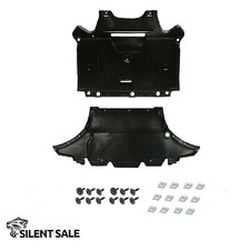 Motorschutz + Getriebeschutz für Audi A4, A5, A5 Sporsback + Einbausatz Clips