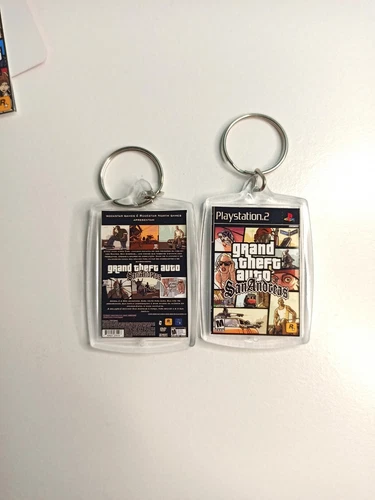 Grand Theft Auto: San Andreas (PlayStation 2, 2004) Keychain