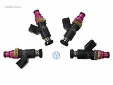 Set of 4 AUS Injectors 650 cc HIGH FLOW fit Eclipse, Lancer EVO & 240SX [C4-E]