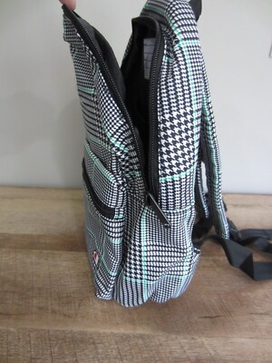 NWT Champion Minicize XS Small Backpack Plaid Green Black  display picture 3