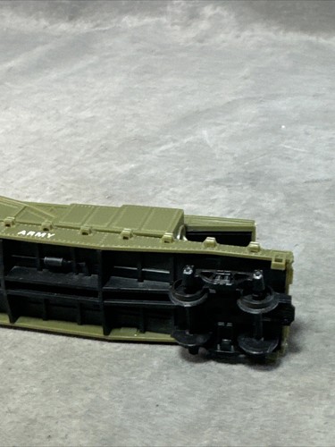 Vintage Ho Scale Model Power Flat Car With Launcher No Missles Used - Picture 15 of 15