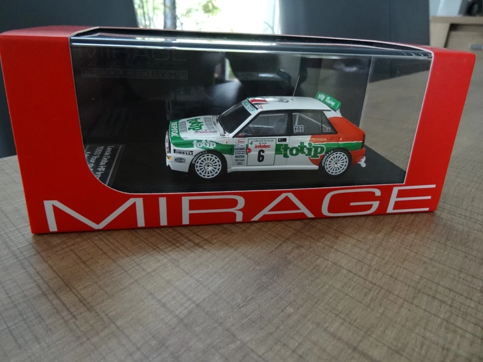 HPI-MIRAGE 1/43 LANCIA DELTA HF A. AGHINI (#6) TOUR DE CORSE 1993 N° 8223 - Photo 2/4