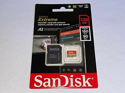 Sandisk Extreme 128gb Microsdxc For Nintendo Switch Micro Sd Card Class 30 Gopro Ebay