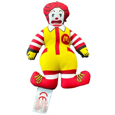 Vintage Ronald McDonald McDonald's 14 Inch 1984 Plush Stuffed Toy