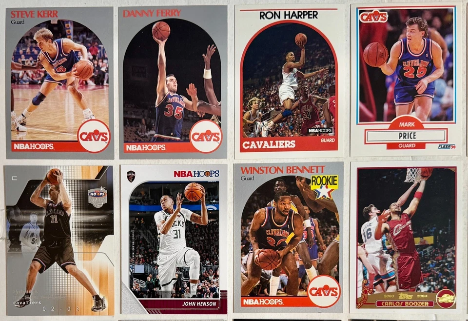 Lote de 30 tarjetas coleccionables de baloncesto Cleveland Cavaliers All-Stars y más Foto 2 de 4