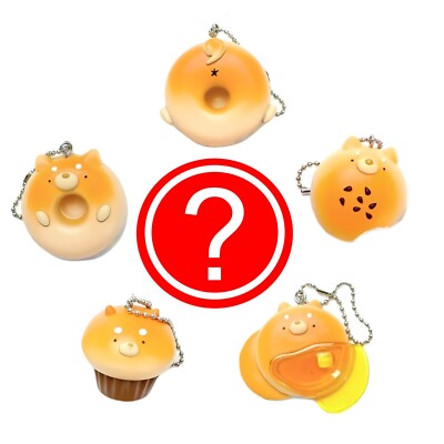 Shiba Inu Dog Bread Bakery Gashapon Japanese Mini Figure Blind Box