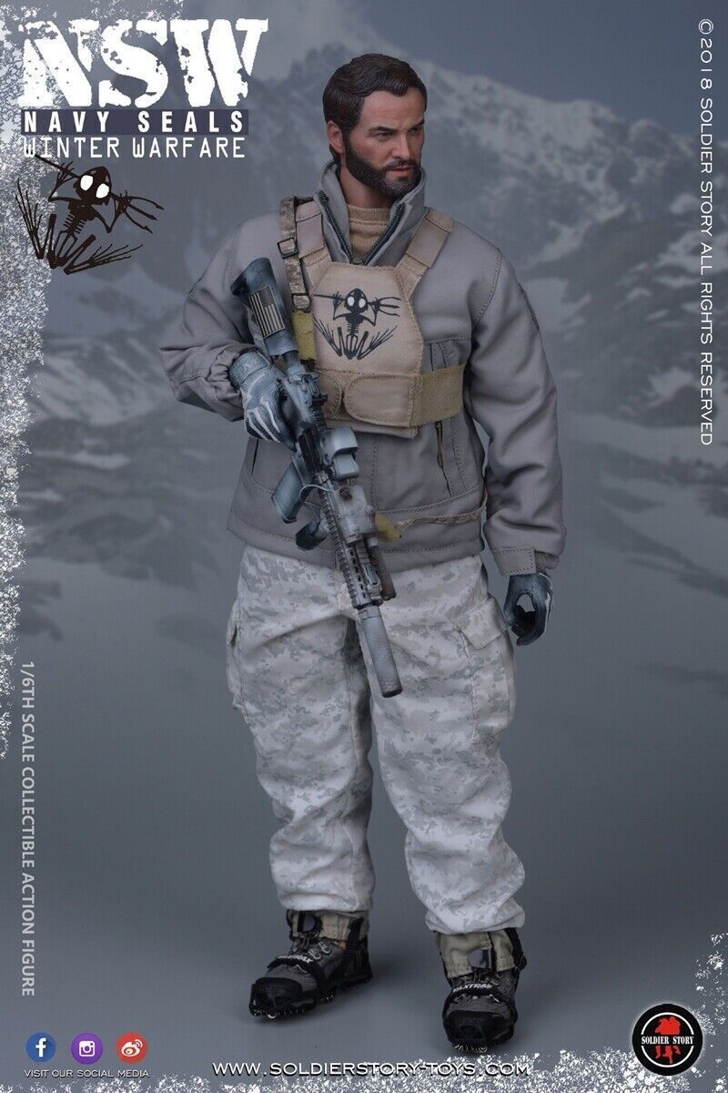 SOLDIER STORY SS109 NSW NAVY SEALS WINTER WARFARE “MARKSMAN” 1/6