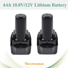 2X 4Ah Li-ion Battery for Hitachi BCL1015S BCL1030 329369 329370 329371 329389