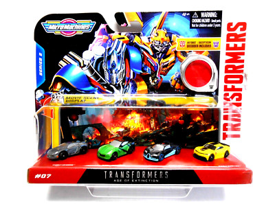 MicroMachines Series 2 Transformers Bugatti Chiron Lockdown Bumblebee Crosshairs