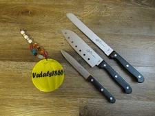 Genichi Shimada Knives: Chef's Knife 6.5" Bread Knife 7 3/4" Utility Knife 4 3/4