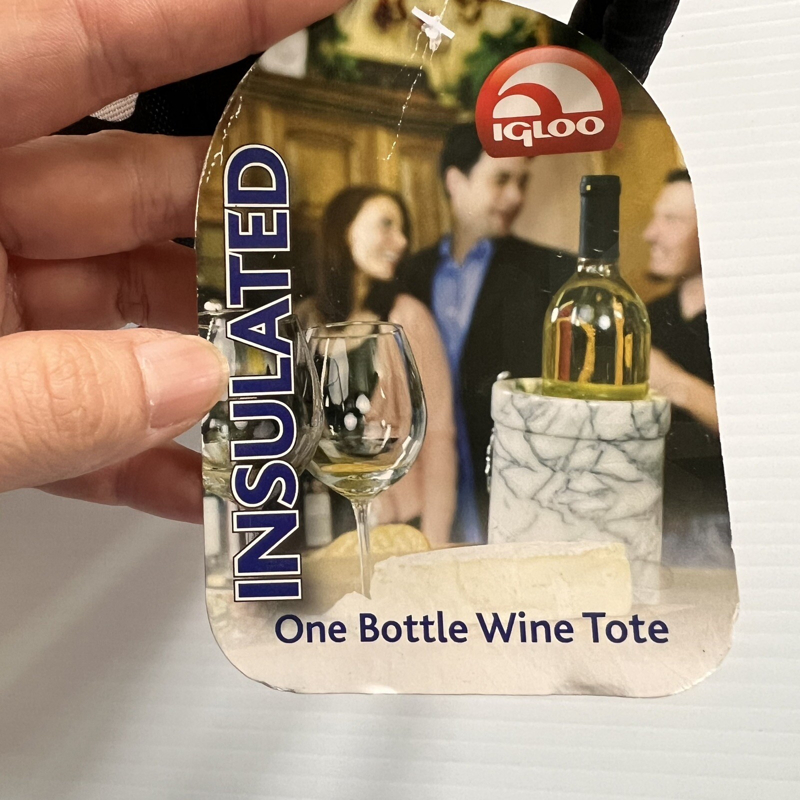 igloo wine tote