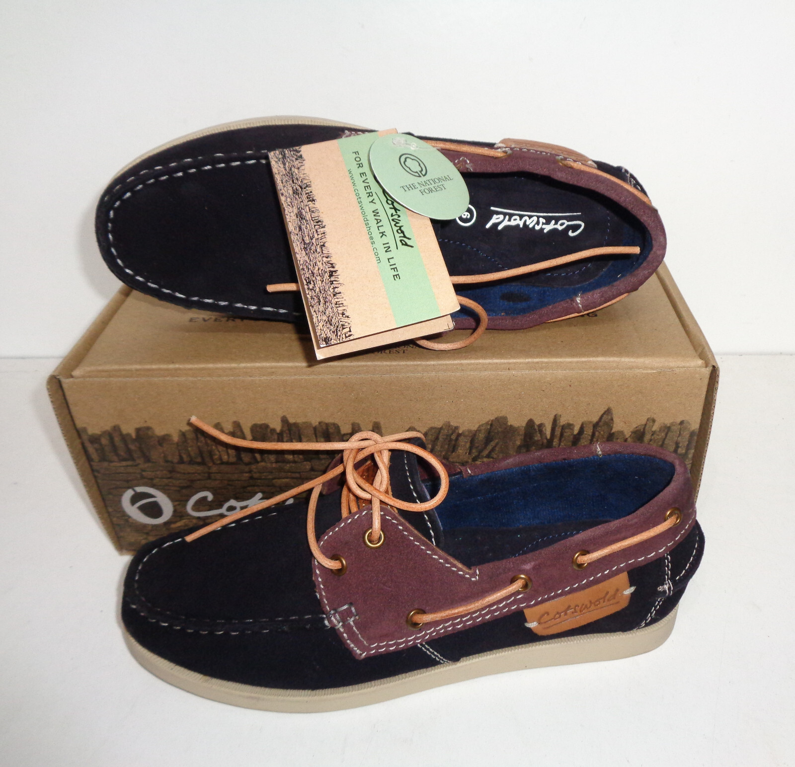 Cotswold Ladies Memory Foam Suede Trainers Womens Shoes New RRP £65 UK Size 6 image 6