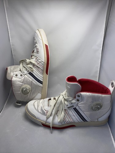 Mens Diesel Retro Vintage Trainers Hi 