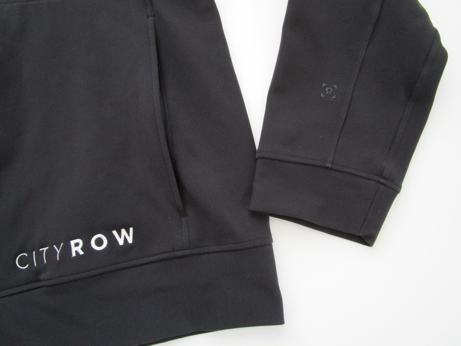 FILA Giacca uomo XL Lululemon soggiorno full zip nera City Row