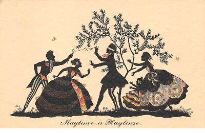 Silhouetten - Nr. 66554 - Scrutton St.London - Wonnemonat Is Play Time - Paar