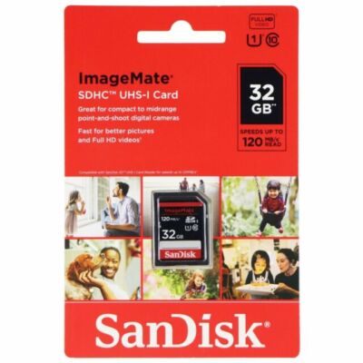SanDisk 32GB Ultra UHS-I Speed Class 10 SDXC Memory Card