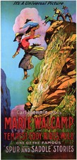 TEMPEST CODY RIDES WILD Movie POSTER 27x40 Marie Walcamp Robert Anderson Ben