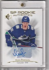 2021/22 Vasily Podkolzin SP Rookie Authentics Auto SP Card # 107