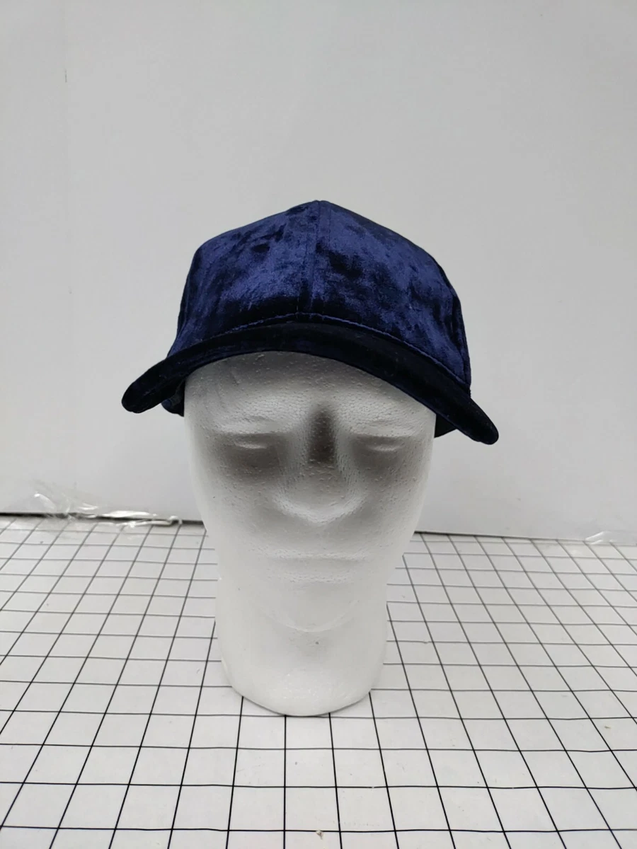 Blue suede baseball cap hotsell