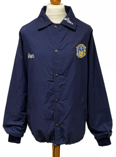 LEEDS RHINOS 1994 Jacket Asics (XL) Rugby League 90s Vintage Super League - Picture 1 of 6