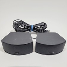 2 Bose AV3-2-1 Media Center Cinemate Series I II III Speakers w/Cable