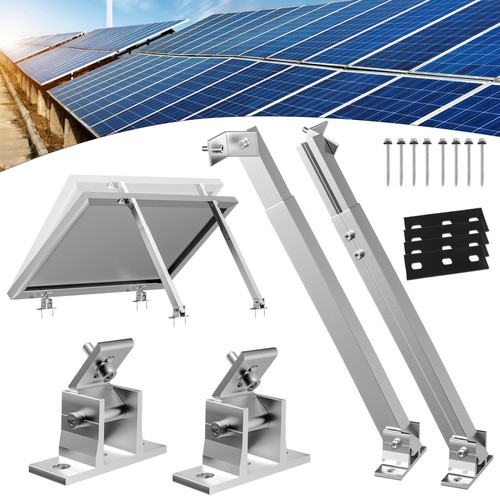 Aufständerung Solarmodul Halter Wand Dach Boden Balkonkraftwerk PV 2 Paneele - Bild 5 von 13