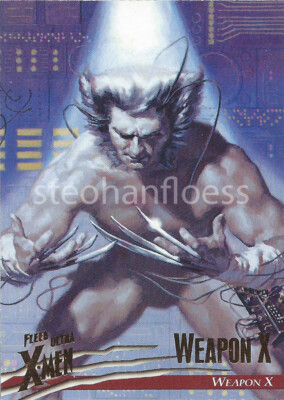 【トレカ】'96 Fleer Ultra X-Men wolverine【美品】 1996 Fleer Ultra Marvel X-Men Wolverine Base Card You Pick