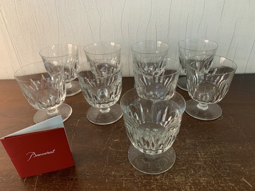 9 Water Glasses Model Mazamet In Baccarat Crystal (Price Per Unit)