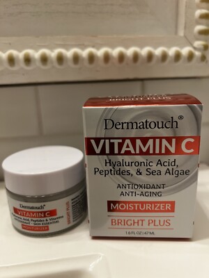 Dermatouch Vitamin C Hyaluronic Acid, Peptides & Sea Algae 1.6 FL OZ (47 ML)