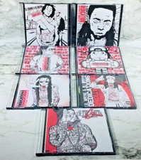 LIL WAYNE - DEDICATION (1-6) 1 2 3 4 5 6 RELOADED PROMO MIXTAPE MIX CD LOT OF 7