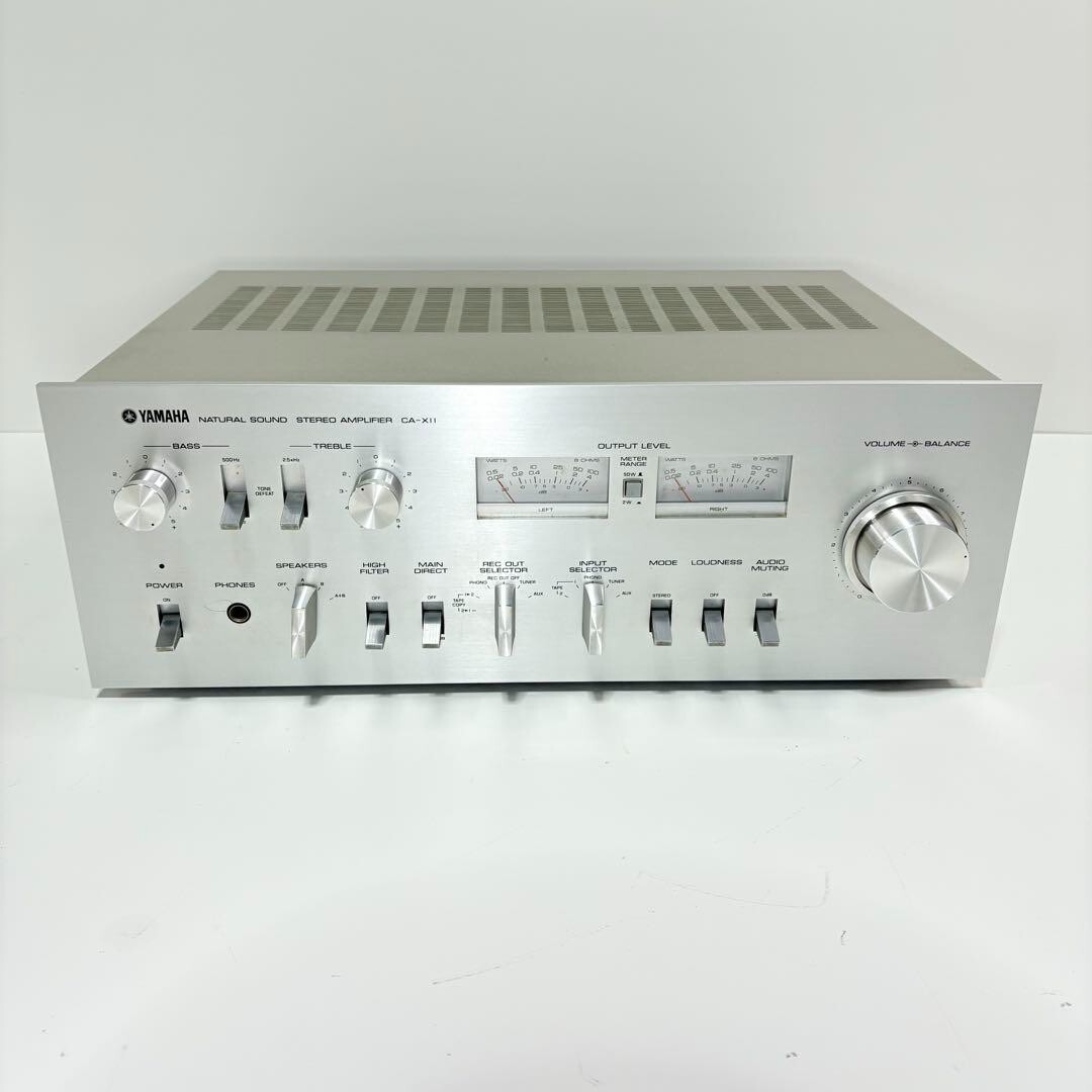 YAMAHA プリメインアンプ　CA-X11 アンプ　ジャンク YAMAHA CA-X11 アンプ ジャンク Yahoo!オークション - YAMAHA CA