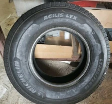 MICHELIN AGILIS LTX - 245/75R16 LR E 10 PLY TAKEOFF TIRE- EXCELLENT